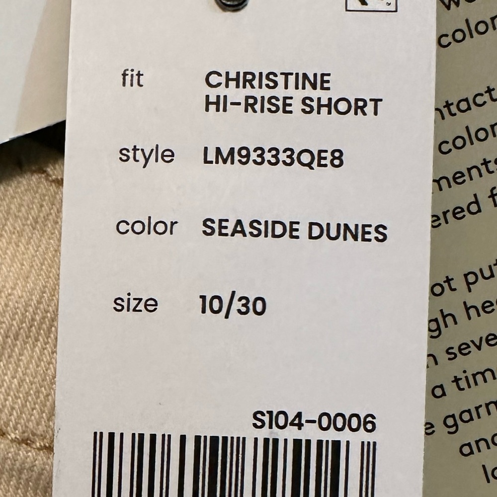Liverpool Cream High Waist Tailored Shorts - Picture 10 of 14